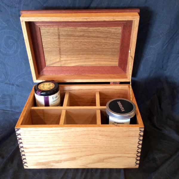 Tea box Davids size tins