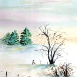 Winter Mood - Mixed Media