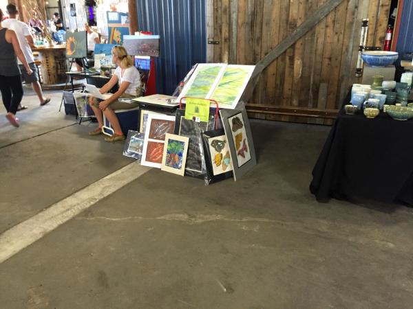 Tupps Brewery Art Walk, McKinney, TX - July 2015