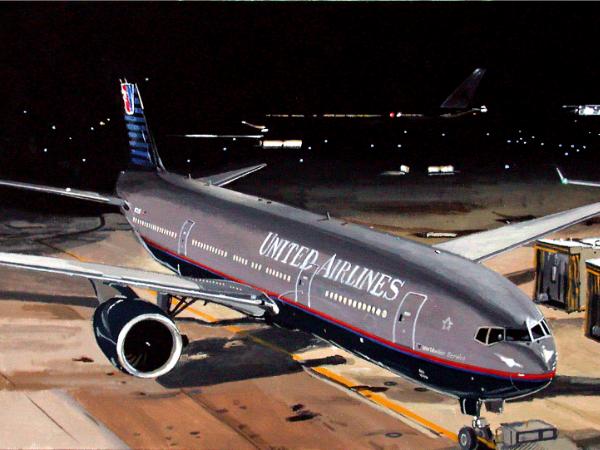 United Airlines Boeing 777