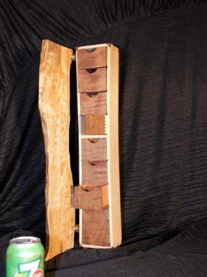 Spalted Maple Rustic Tea/herb Cabinet Spalted Maple Rustic Tea/herb Cabinet