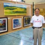 Jimmy Sun at Guelph Art Show