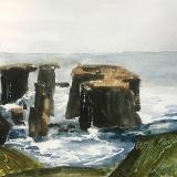 Sea Stacks, Montaña de Oro (sold)