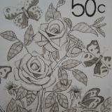 Rose Stamp SOLD