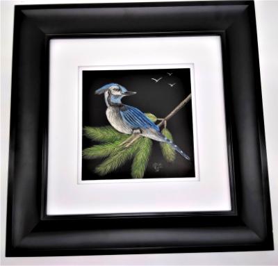Bluebird on Pine