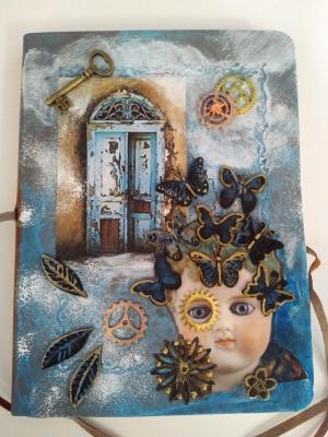 8" x 6" Butterfly Journal, Blank 8" x 6" Butterfly Journal, Blank