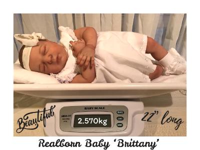  Life sized REALBORN Baby ~ BRITTANY ~ ADOPTED SOLD