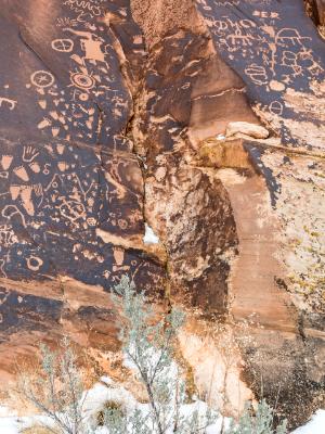 Newspaper Rock Winter Newspaper Rock Winter