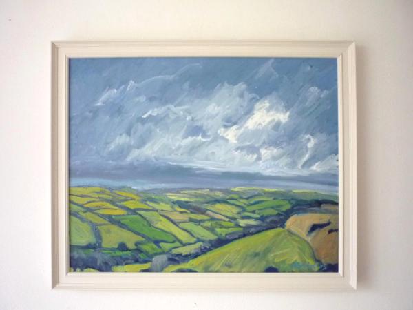 Winter skies on Winsford Hill, Exmoor
