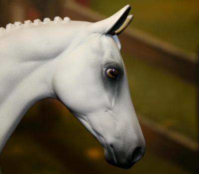 Peter Stone BRAIDED MANE PONY - Custom repaint