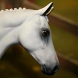 Peter Stone BRAIDED MANE PONY - Custom repaint
