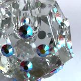 BRIGHT STAR Pentagon Shape Paperweight / Single Candle Holder