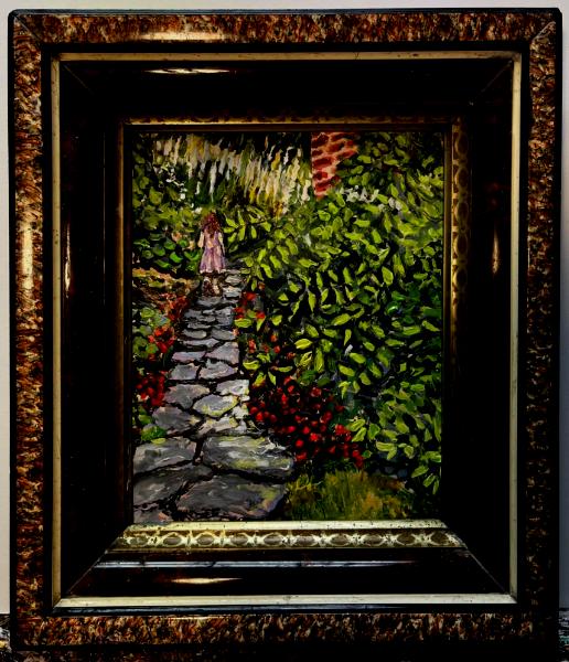 a child's stroll in the garden