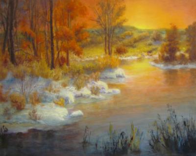 Marsh Life, Winter's Colors