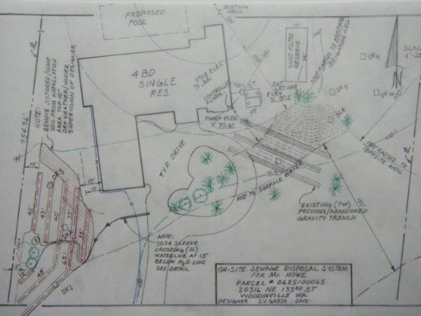 ONSITE SEWER SYSTEM DESIGN DWG