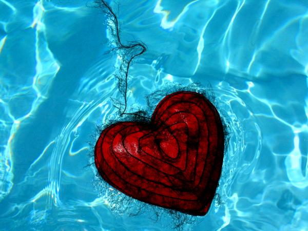 hearts float