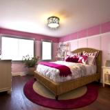 Girls room stripes