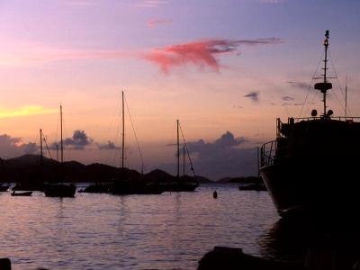 Cruz Bay Sunset Cruz Bay Sunset