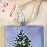 Snowy Tree Ornaments