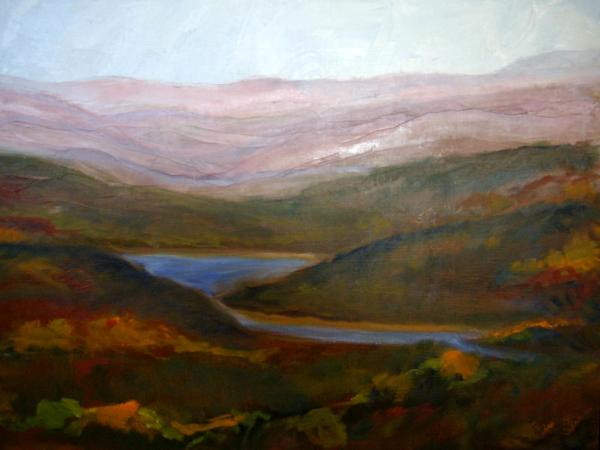 Changing Landscape-View From her Studio