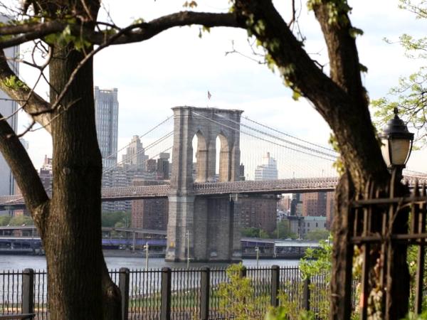 Brooklyn Bridge in Spring