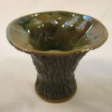 120624.AL Flower Vase with Tree Design