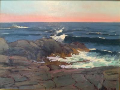 Lobster Cove Surf 18x24" oil Lobster Cove Surf 18x24" oil