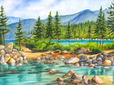 Sand Harbor Morning Sand Harbor Morning