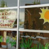 Buy a coffee send a child to camp. sign