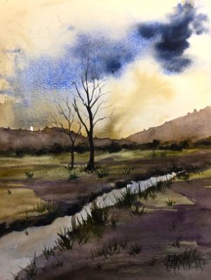 Countryside (watercolor) Countryside (watercolor)