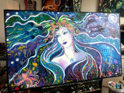 Moon goddess Moon goddess