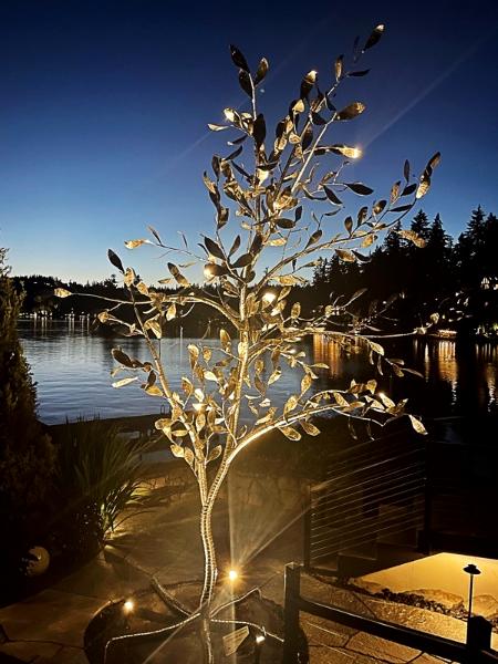 17 Foot Stainless Steel Tree