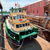 "Borrowdale" in the Dry Dock