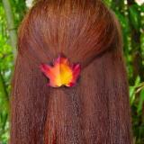 Maple Leaf Hair Clip