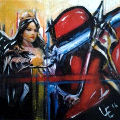 Knight's Love - Painting 2 of Knights & Warriors Commission Knight's Love - Painting 2 of Knights & Warriors Commission