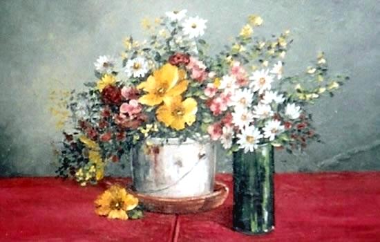 Still life with flowers, 80cm x 60cm, 2011