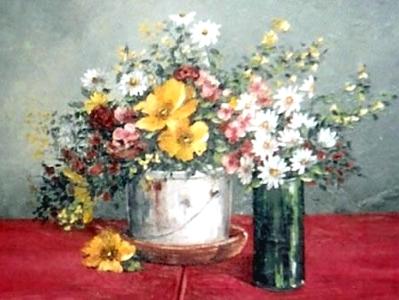 Still life with flowers, 80cm x 60cm, 2011