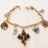 Dragon and mini locket  Bracelet