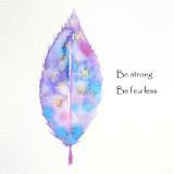 Miniature Watercolour Feather