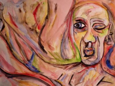Surrounded by beings he could barely see, he attempted to fend off their attack, only to see his hand melt away. © 2020 By Duane Surrounded by beings he could barely see, he attempted to fend off their attack, only to see his hand melt away. © 2020 By Duane