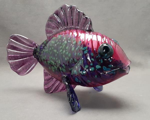  #06172307 tropical fish 7.5''HX6.5''W10''L $350.00
