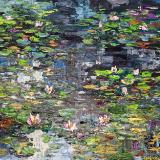 Evening pond SOLD 