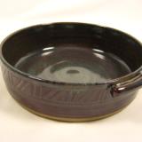 110903.O Baking Dish with Carved Design