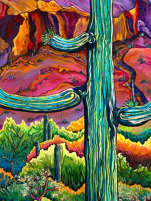 Desert Wanderlust 36x24 