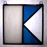 Nautical Letter Flags 4" by 4" Sun Catchers Nautical Letter Flags 4" by 4" Sun Catchers