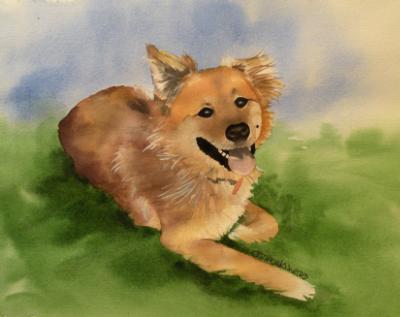 Zoe (watercolor) Zoe (watercolor)
