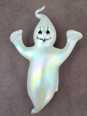 #09252306 GLOW IN THE DARK wall hanging ghost 9''Hx6''W $150 #09252306 GLOW IN THE DARK wall hanging ghost 9''Hx6''W $150