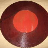 120316.A Textured Decorative Disk/Platter