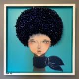 Midnight Love (24.5 x 24.5 inches) $1695