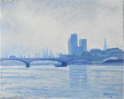 The Thames at Waterloo Bridge